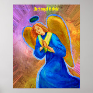 Poster 16" de Gabriel do arcanjo x20 "