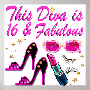 POSTER 16 E DIVA FABULOSA