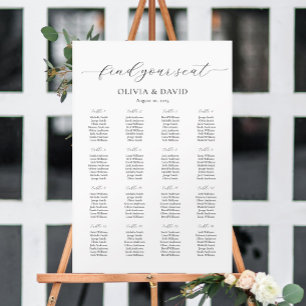 Poster 16 Mesas Simples Nosso Pessoas Favoritas Plano de