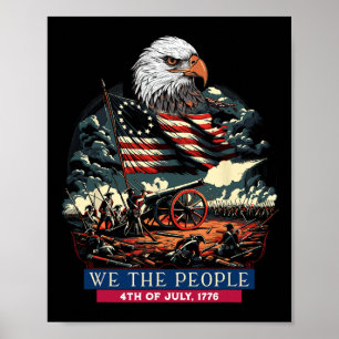 Poster 1776 Vida Liberdade Busca Da Felicidade 4 De Julho