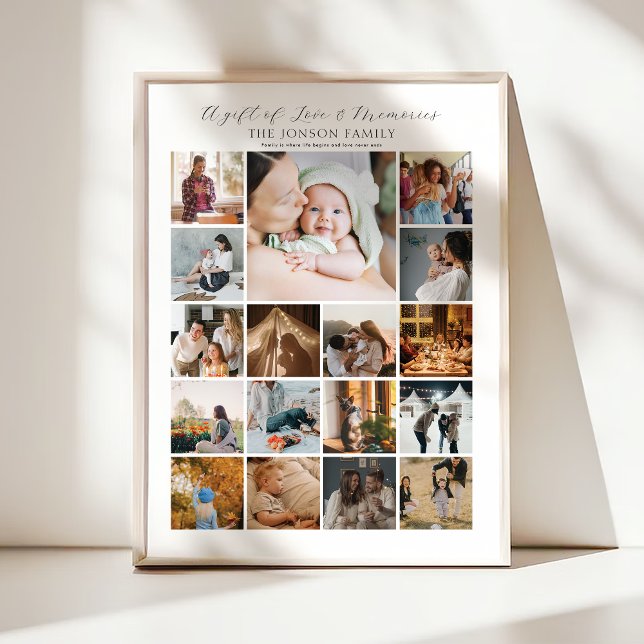 Poster 17 Colagem de Fotos (Criador carregado)