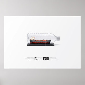 Pôster 17 milhões de barris - Pense fora da garrafa