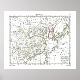 Poster 1806 mapa - lombo do La