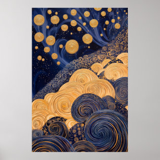 Poster 1810 Surrealista Cósmica Dreamscape