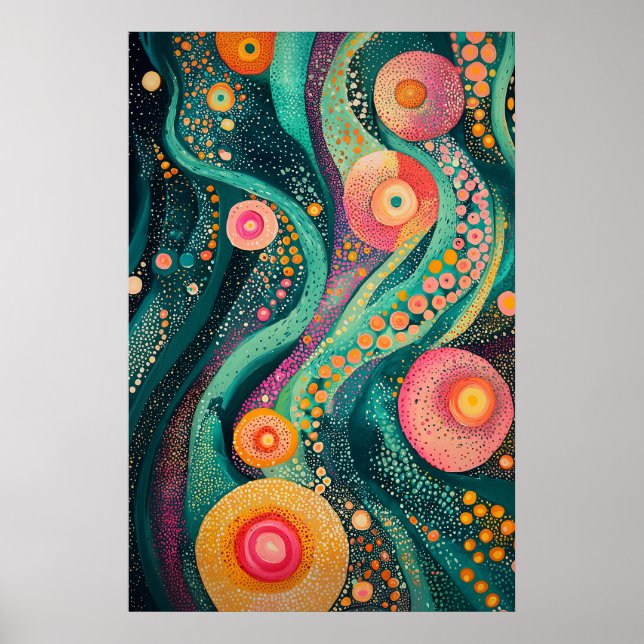 Poster 1811 Surrealista Cósmica Dreamscape (Frente)