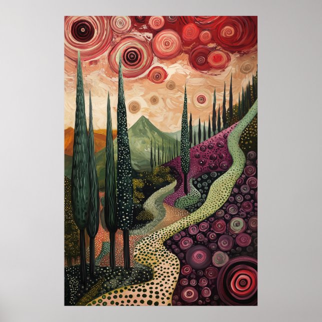 Poster 1813 Surrealista Cósmica Dreamscape (Frente)