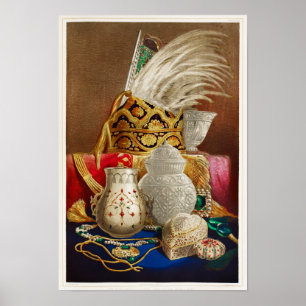 Poster 184 Herão Azul Excelente (Ardea herodias) 185 Blac