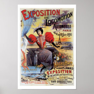 Poster 1895 do impressão da arte de Paris