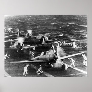 Poster 18" de Shokaku do portador x24 "