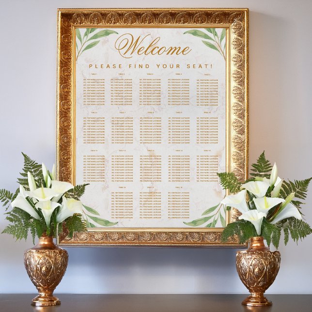 Poster 18 Gráfico de Assentos de Mesas deixa botânico ver (Criador carregado)