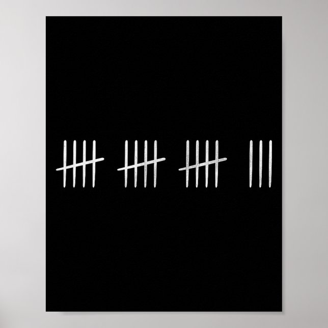 Poster 18 Years Old 18th Birthday Funny Gift Men Woman Hi (Frente)