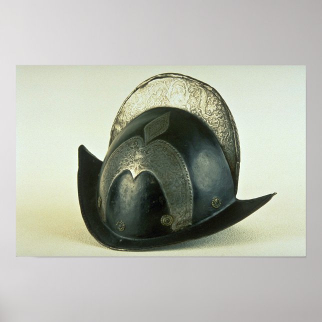 Pôster 18th century helmet, Malbork, Poland (Frente)