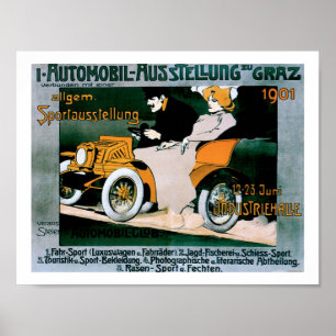 Poster 1901 do impressão da arte do vintage do