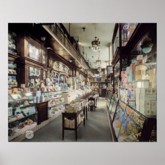 Poster 1910 Pharmacy - Pennsylvania Station, Nova Iorque