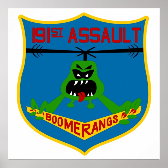 Poster 191ruas AHC Boomerangs Patch apenas (Frente)