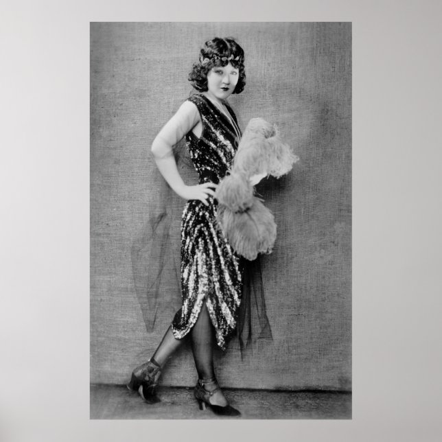 Pôster 1920 Flapper Fashion (Frente)