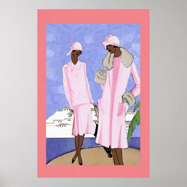 Poster 1920 na praia (Frente)