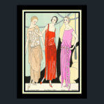 Poster 1922 "Art Gout Beaute" Art Deco<br><div class="desc">impressão De Moda De Arte De 1922 Do Francês "Art Gout Beaute" 18x24 Mostrado Aqui - Disponível Em Diferentes Tamanhos,  Bem Como Em Canvas</div>