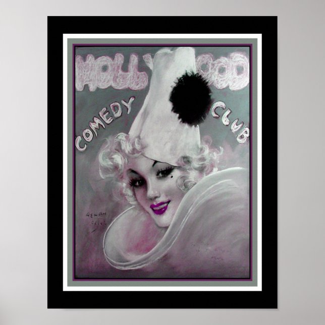 Poster 1923 Hollywood Comedy Club (Frente)