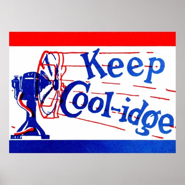 Poster 1924 Manter Coolidge (Frente)