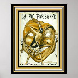 Poster 1926 Deco La Vie Parisienne Madrigal
