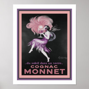 Poster 1927 Art Deco Cognac Advertisement
