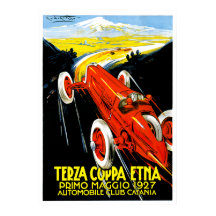 1927 Terza Coppa Etna Auto Road Ad