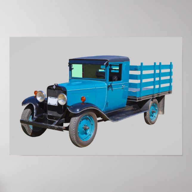 Pôster 1929 Chevy 1 Ton Stake Body Truck (Frente)