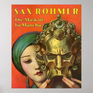 Poster 1932 A Máscara do cobrir Fu Manchu