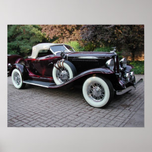 Poster 1932 popa castanha-aloirada Speedster
