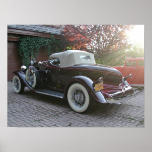 Poster 1932 popa castanha-aloirada Speedster