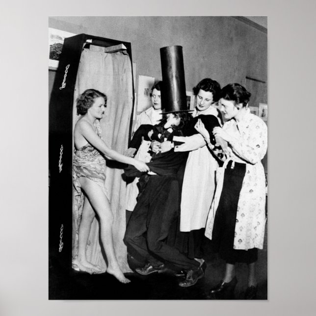 PÔSTER 1933 ENTERRAR O VELHO PARTIDO DE PROIBIÇÃO DO HOME (Frente)