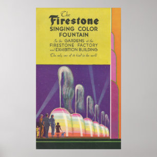 Poster 1933 International Exposition CHICAGO. Art Deco.