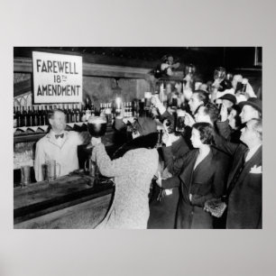 Poster 1933 TOAST ao FIM da PROIBIÇÃO