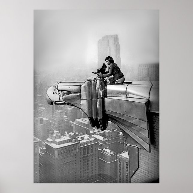 POSTER 1935 FOTO DA NOVA IORQUE DE MARGARET BOURKE (Frente)