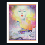 Poster 1937 "Aurora Borealis" Art Deco<br><div class="desc">Colorida,  1937,  impressão Art Deco "Aurora Borealis" de Henry Clive.</div>