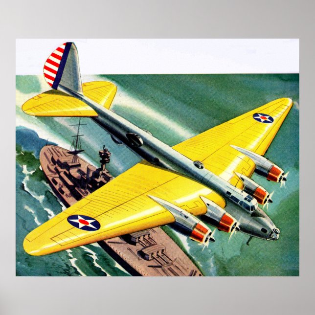 Poster 1939 Boeing 915 (Frente)