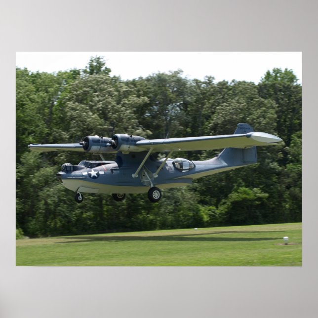Poster 1943 Consolidated PBY-5A "Catalina". (Frente)
