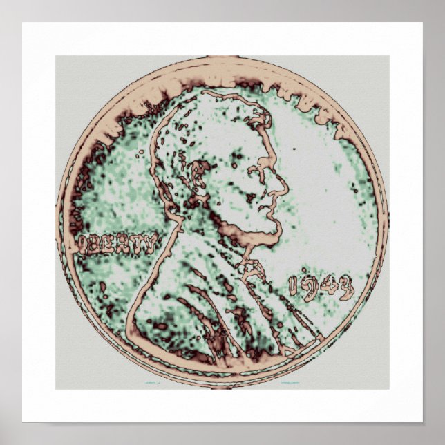 Pôster 1943 Penny de Trigo 2 (Frente)