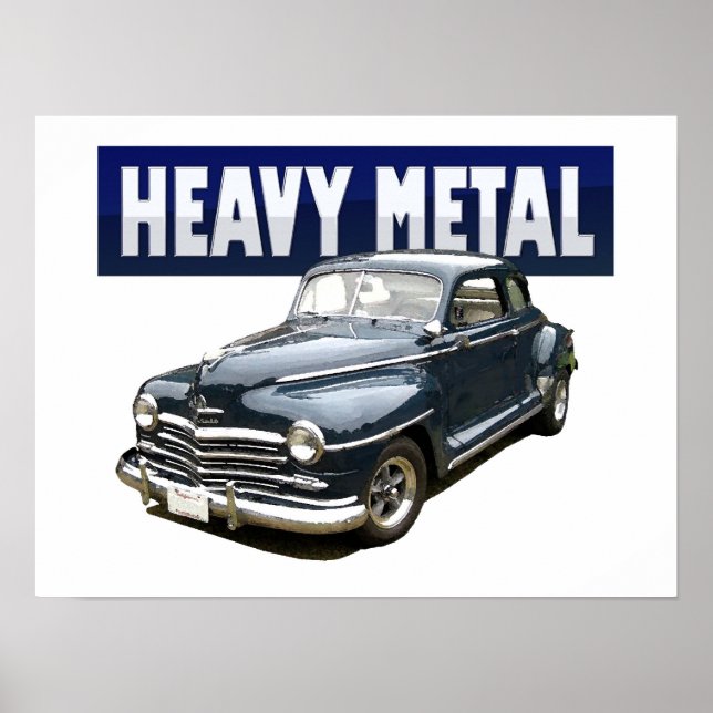 Pôster 1946 Plymouth coupe (Frente)