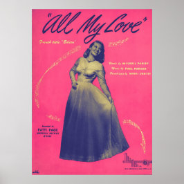 Poster 1948 Todo o meu amor