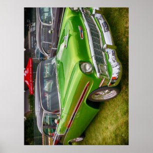 Poster 1950's Chrysler classic car