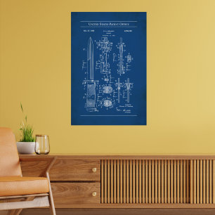 Poster 1952 Patente US 2728159 - Baioneta