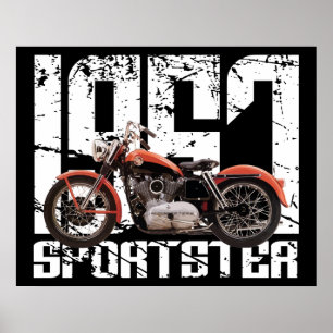 Pôster 1957 Sportster