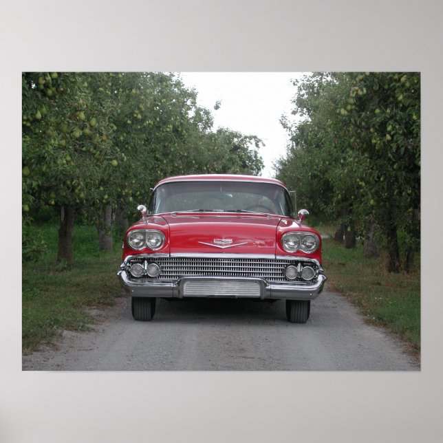 Poster 1958 Chevrolet Impala (Frente)