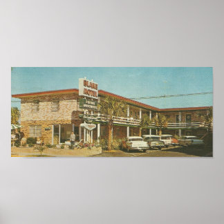 Poster 1961 Blake Motel ~ Myrtle Beach, SC