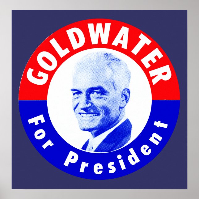 Pôster 1964 Goldwater para Presidente (Frente)