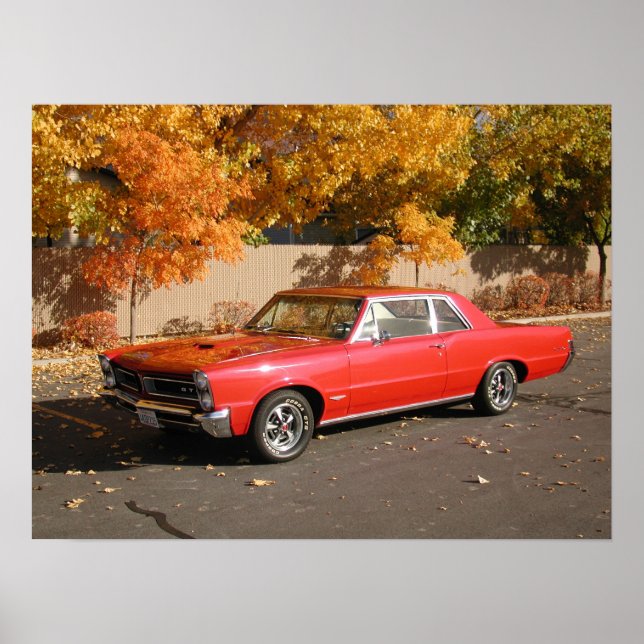 Poster 1965 Pontiac GTO (Frente)