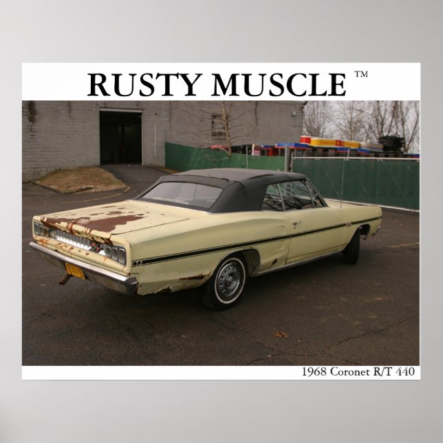 Pôster 1968 Coronet R/T (Frente)