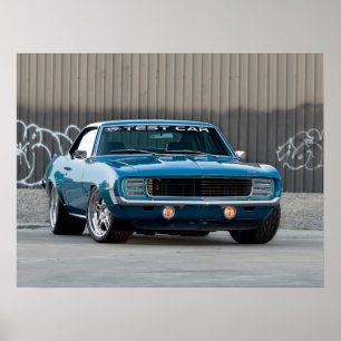 Poster 1969 Camaro SS Print